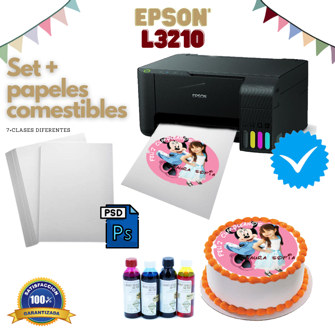 Kit Impresora Comestible L3210