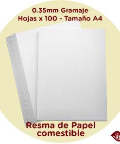 Papel de Arroz Comestible x100 (0.3gr)