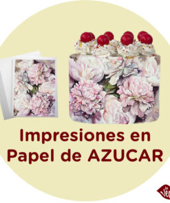 Impresión Comestible en Azúcar