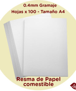 Papel de Arroz Comestible x100 (0.4mm)