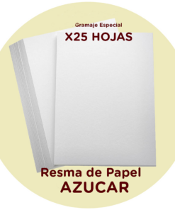 Papel de Azúcar Comestible X25Und